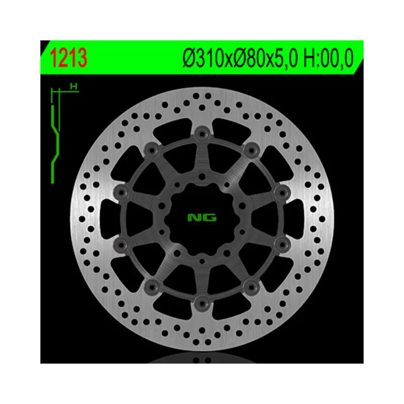 Disque de frein NG BRAKES flottant – 1213 Vente Directe