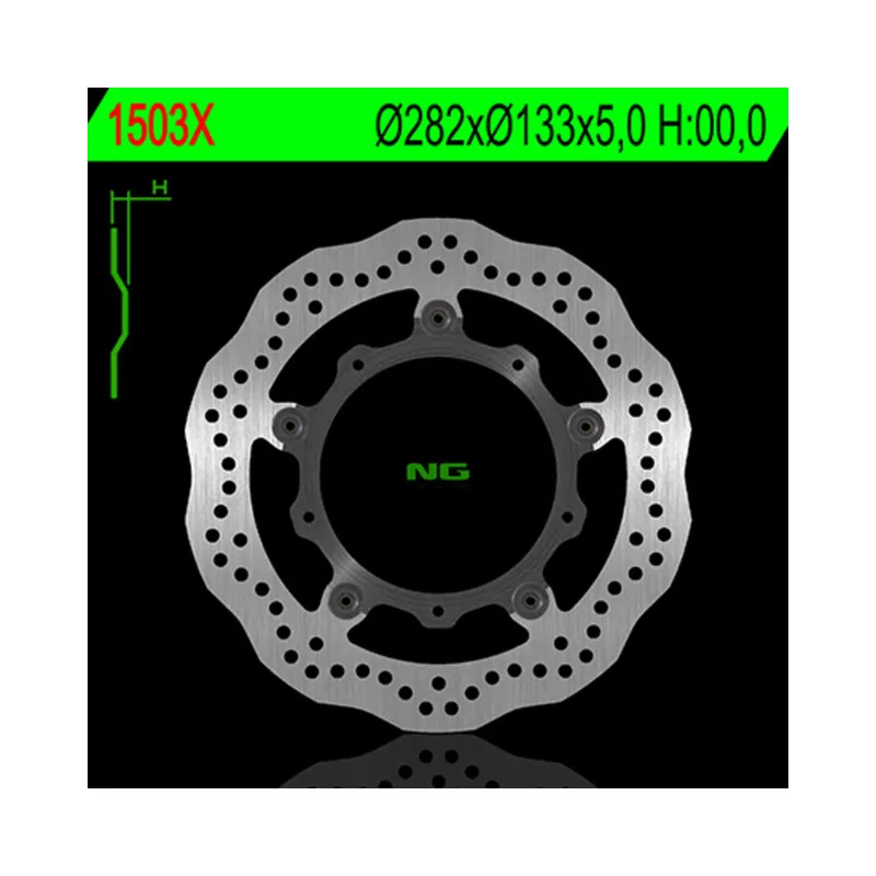Disque de frein NG BRAKES pétale semi-flottant – 1503X. Achetez Aujourd&rsquo;hui