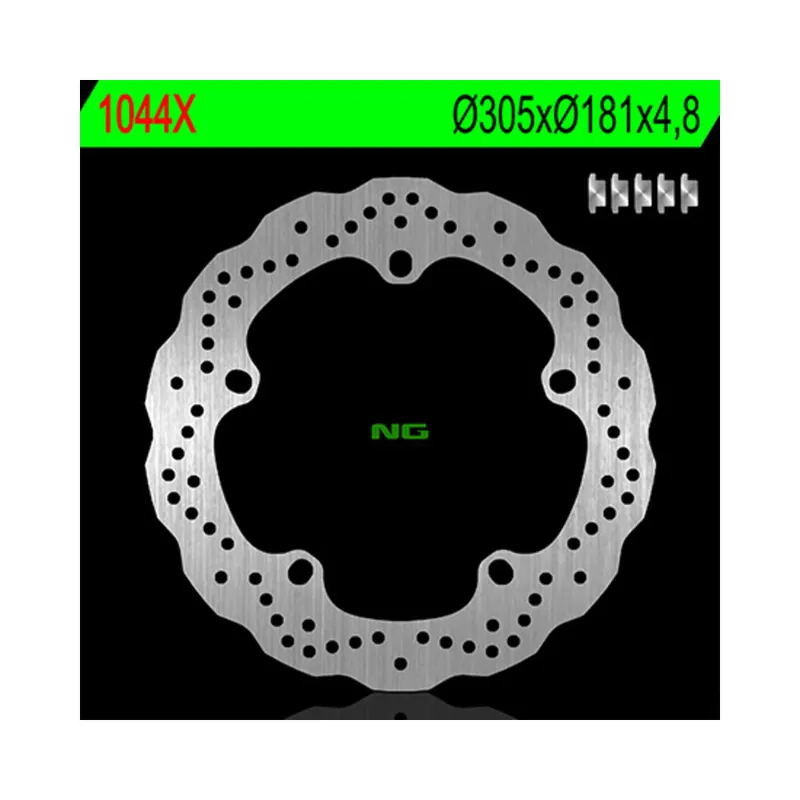 Meilleure Vente Disque de frein NG BRAKES pétale fixe – 1044X