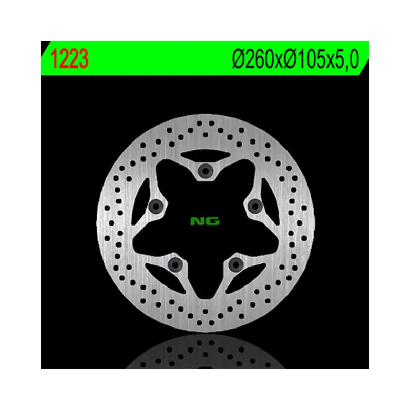 Livraison Express Disque de frein NG BRAKES fixe – 1223