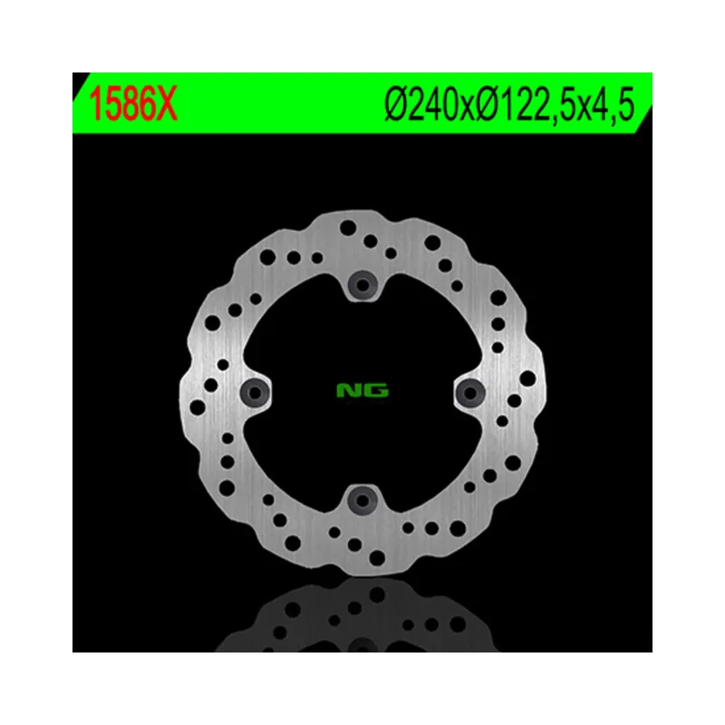 Disque de frein NG BRAKES pétale fixe – 1586X Top Vente