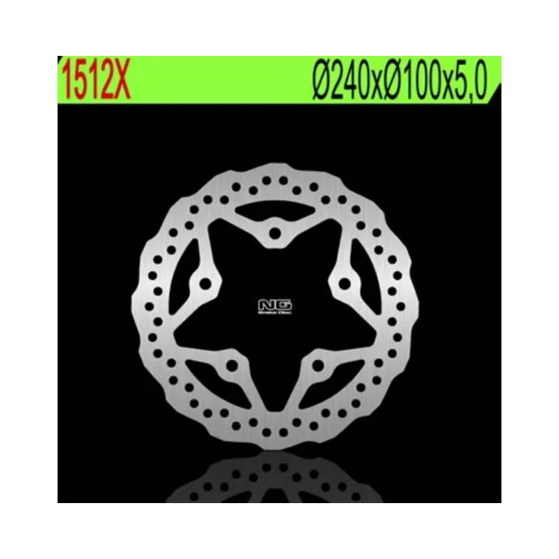 Disque de frein NG BRAKES pétale fixe – 1512X Commander Maintenant
