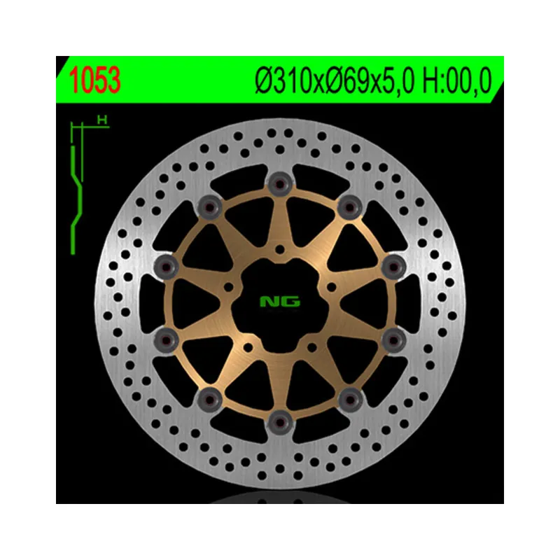 Bon Plan Disque de frein NG BRAKES flottant – 1053