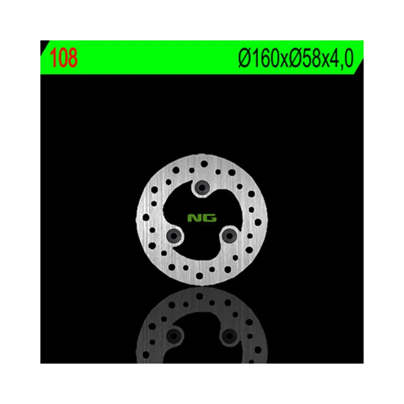 Disque de frein NG BRAKES fixe – 108 Marque