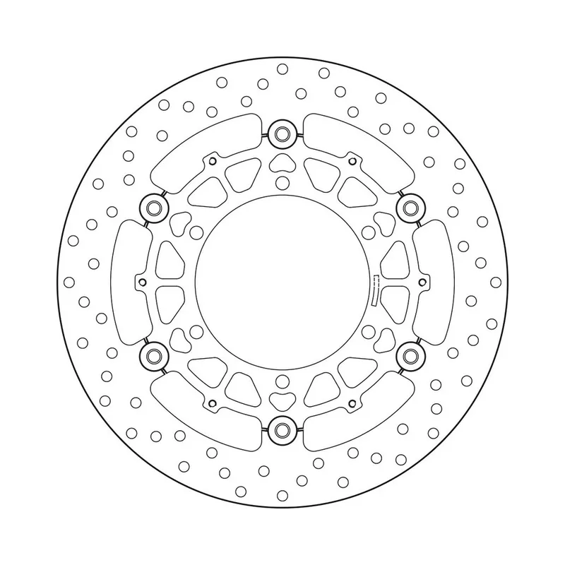 Disque de frein BREMBO Oro flottant – 78B40846 Meilleure Vente