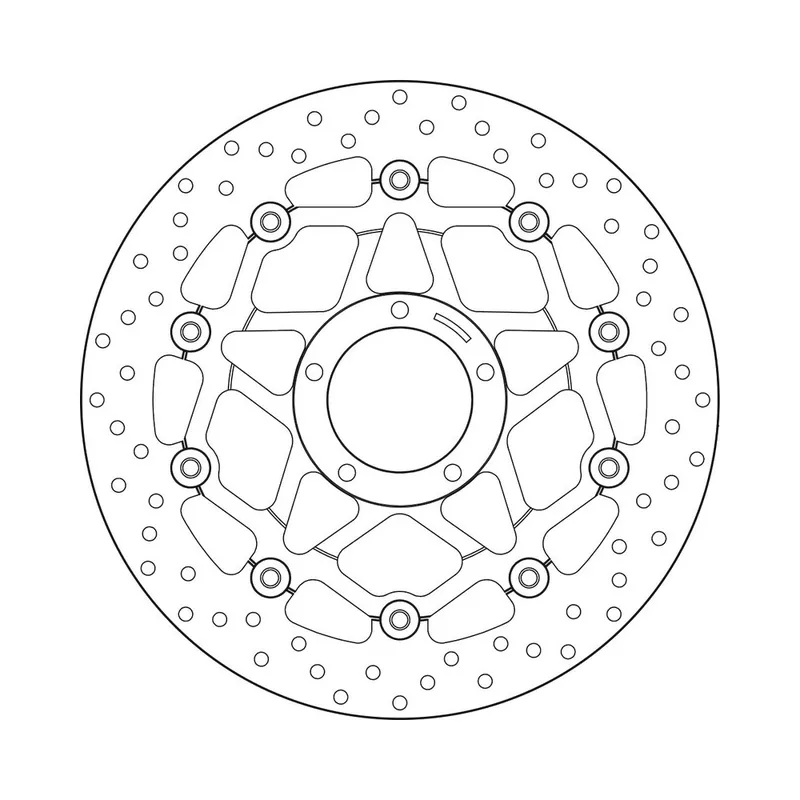 Top Vente Disque de frein BREMBO Oro flottant – 78B40878