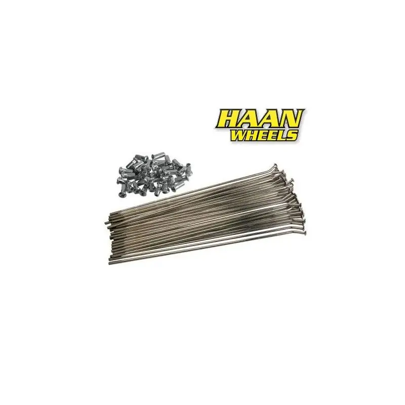 Jeu de rayons HAAN WHEELS 19" – 32 rayons Produit De Marque