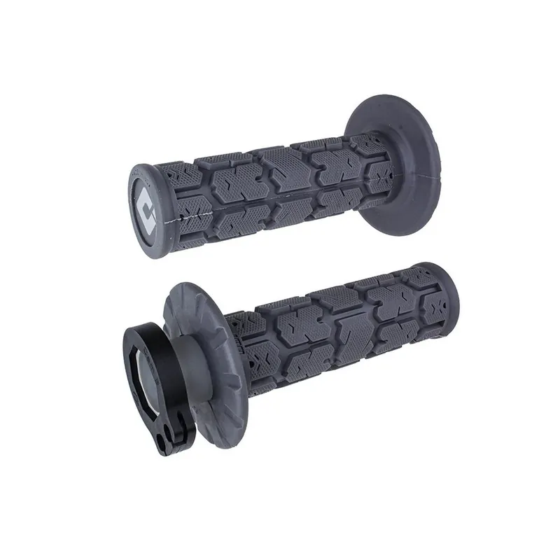 Revêtements ODI MX V2 Lock-On Rogue semi-gauffré – graphite Pas Cher