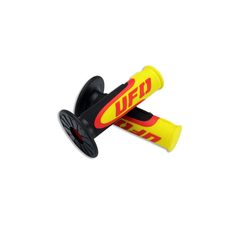 Revêtements UFO Axiom noir/jaune/rouge Petit Prix
