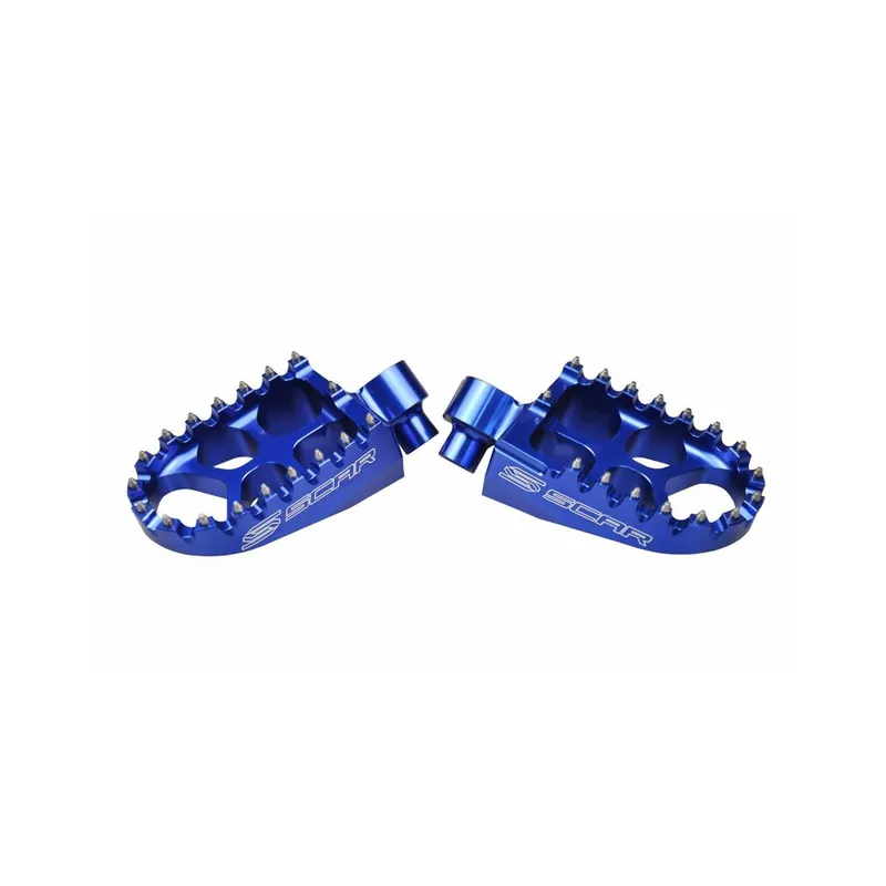 Repose-pieds SCAR Evo bleu Marque