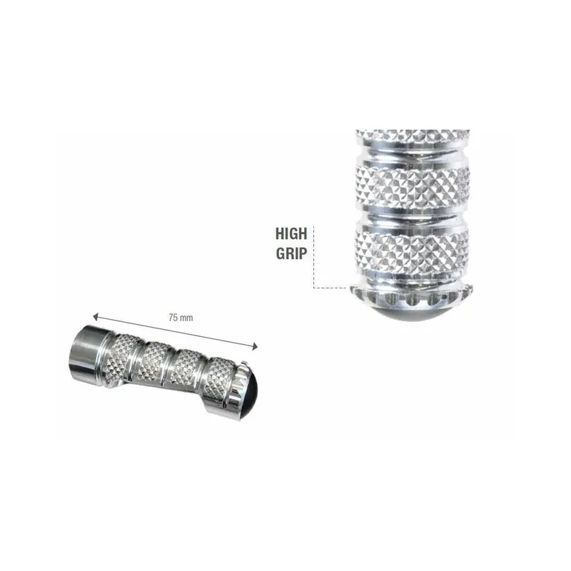 Repose-pieds LIGHTECH M8x25 argent Petit Prix