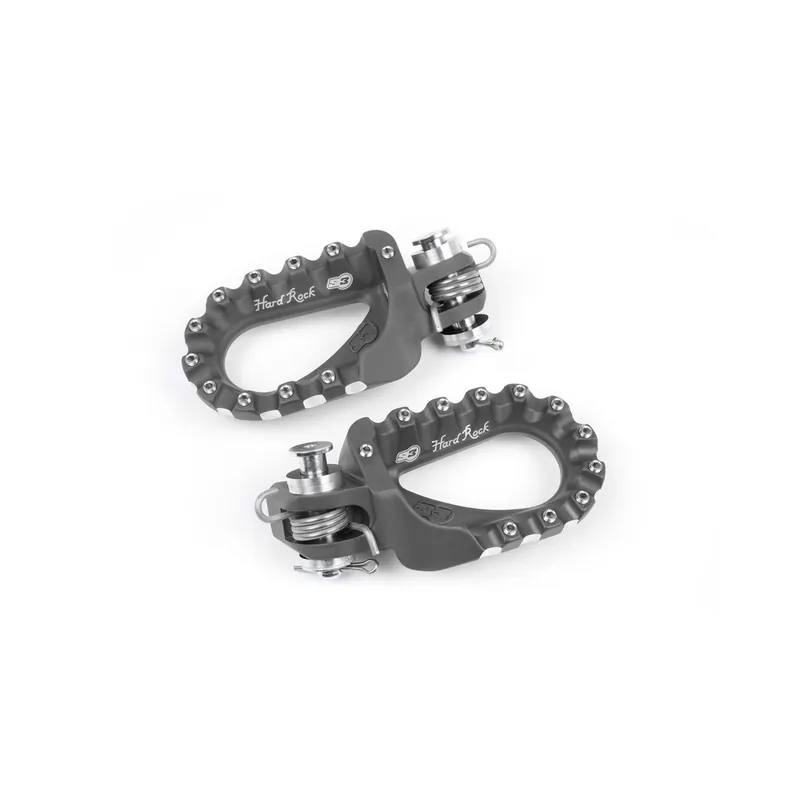 Repose-pieds S3 Hard Rock Enduro aluminium titane Offre Exclusive