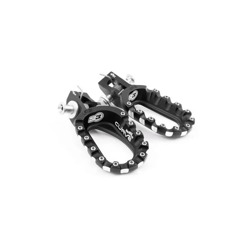 Soldes Repose-pieds S3 Curve Low noir KTM/Husqvarna