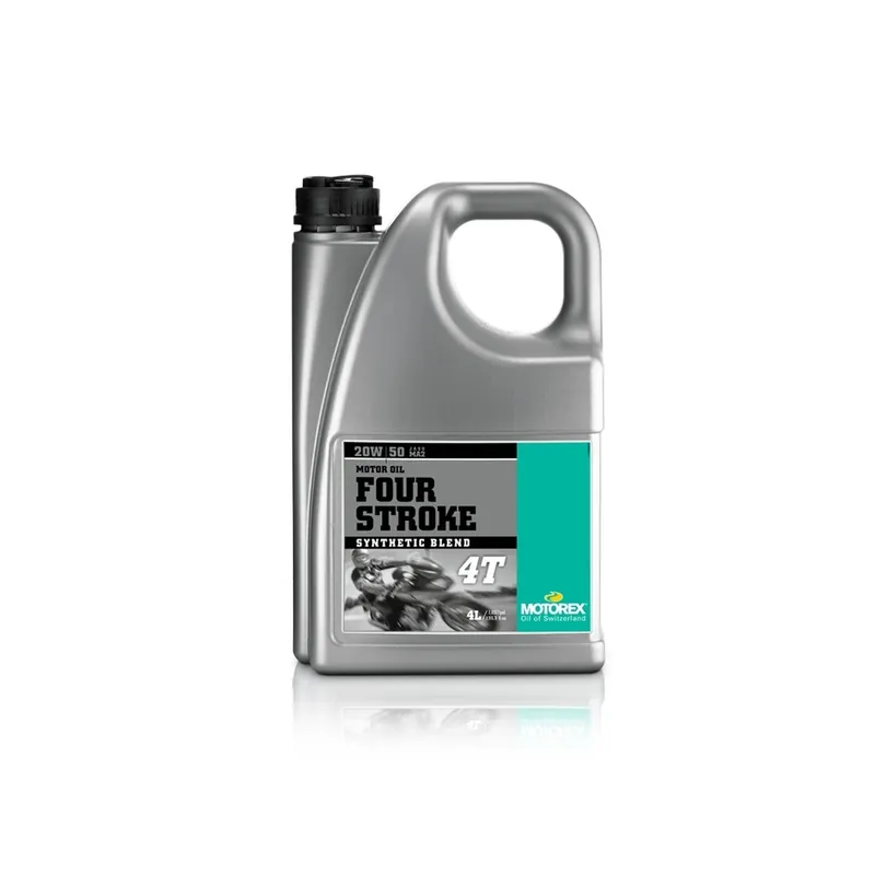 Huile moteur MOTOREX Four Stroke – 20W50 4L x4 Offre Spéciale