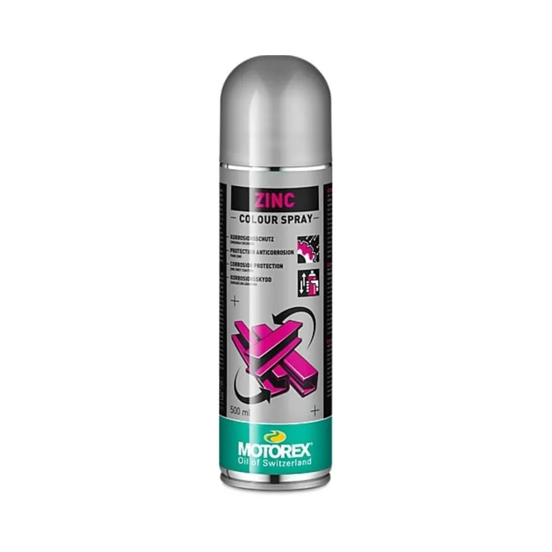 Prix Réduit Vernis Zinc MOTOREX Colour Spray – 500 ml