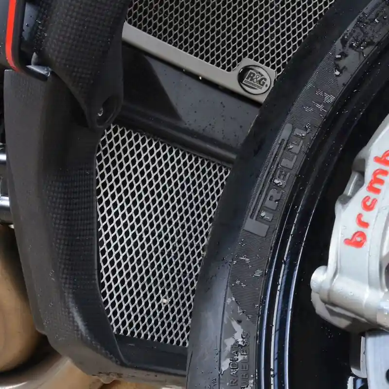 Protection de radiateur d'huile R&G RACING - MV Agusta Brutale 1000RR Nouvel Arrivage