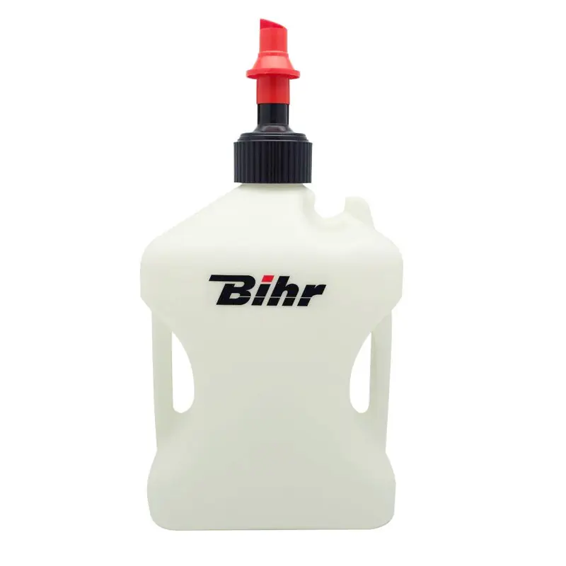 Bidon d'essence BIHR Home Track homologué TÜV blanc 10L Expédition Rapide