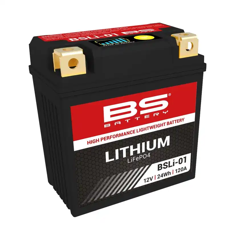 Batterie BS BATTERY Lithium-Ion – BSLI-01 Satisfait Ou Remboursé