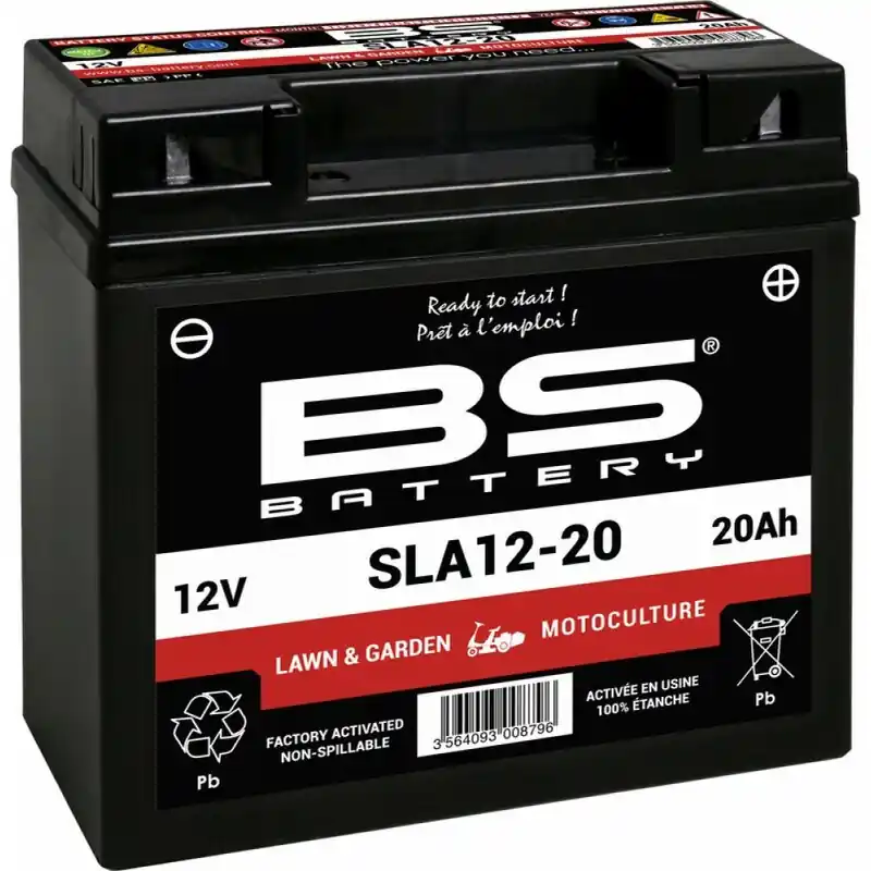 Batterie BS BATTERY SLA sans entretien activée usine – SLA12-20 Prix Réduit