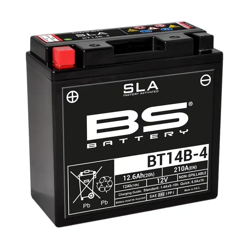 Jusqu&rsquo;à Épuisement Des Stocks Batterie BS BATTERY SLA sans entretien activé usine – BT14B-4
