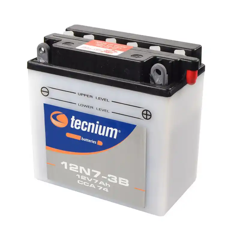 Batterie TECNIUM conventionnelle avec pack acide – 12N7-3B Bon Plan