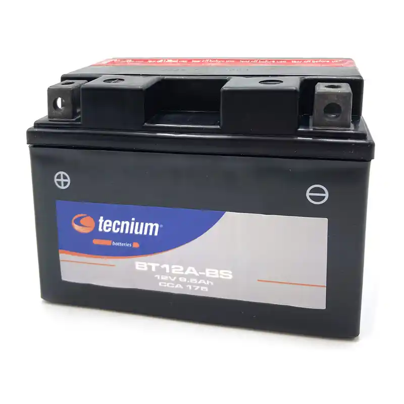 Certifié Batterie TECNIUM sans entretien avec pack acide – BT12A-BS