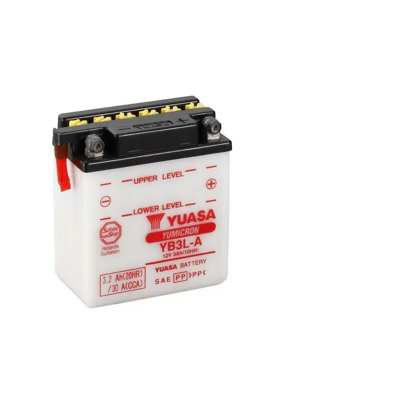 Seulement Aujourd&rsquo;hui Batterie YUASA conventionnelle sans pack acide – YB3L-A