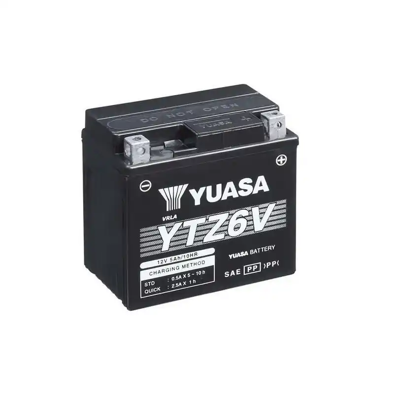 Haute Qualité Batterie YUASA W/C sans entretien avec pack acide – YTZ6V