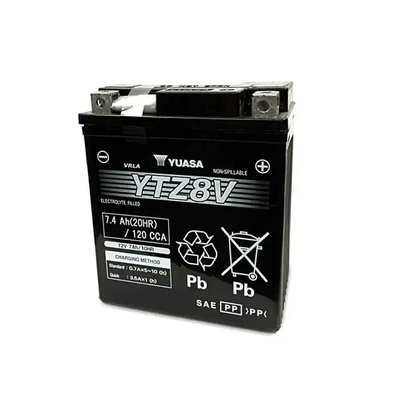 Expédition Rapide Batterie YUASA W/C sans entretien activé usine – YTZ8V