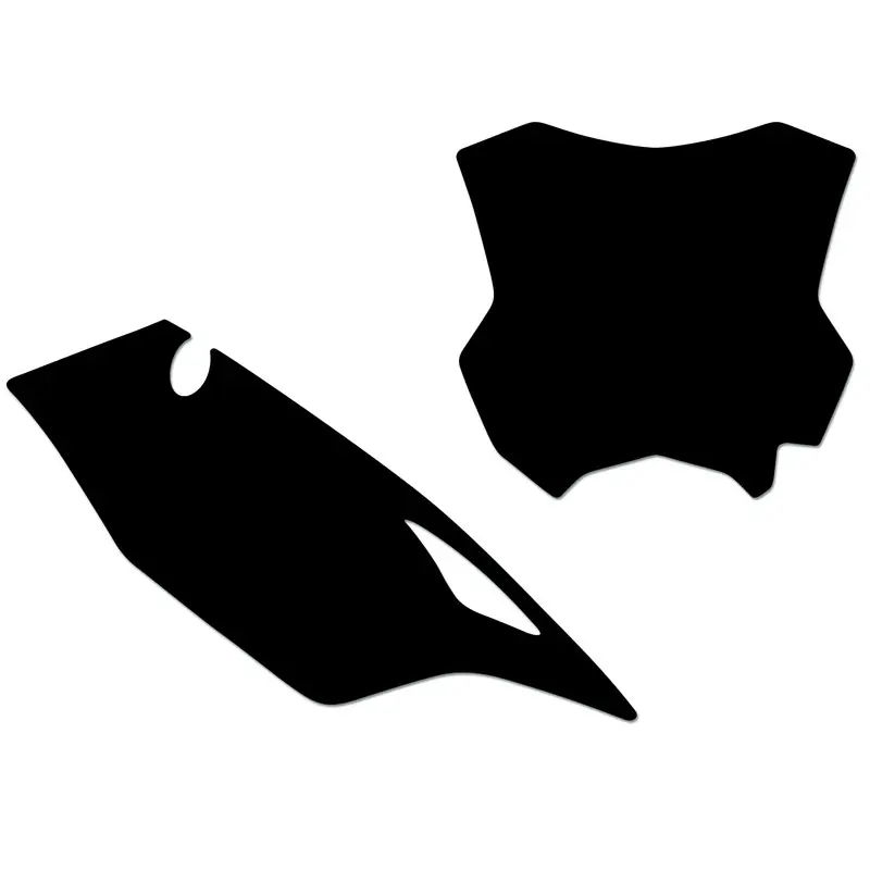 Meilleur Choix Fonds de plaque BLACKBIRD noir Kawasaki KX450