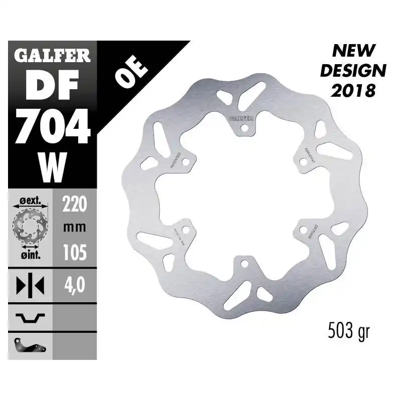 Soldes BRAKE DISC FIXED WAVE