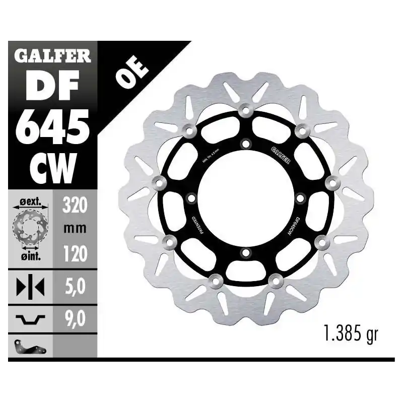 Offre Exclusive BRAKE DISC FLOAT WAVE