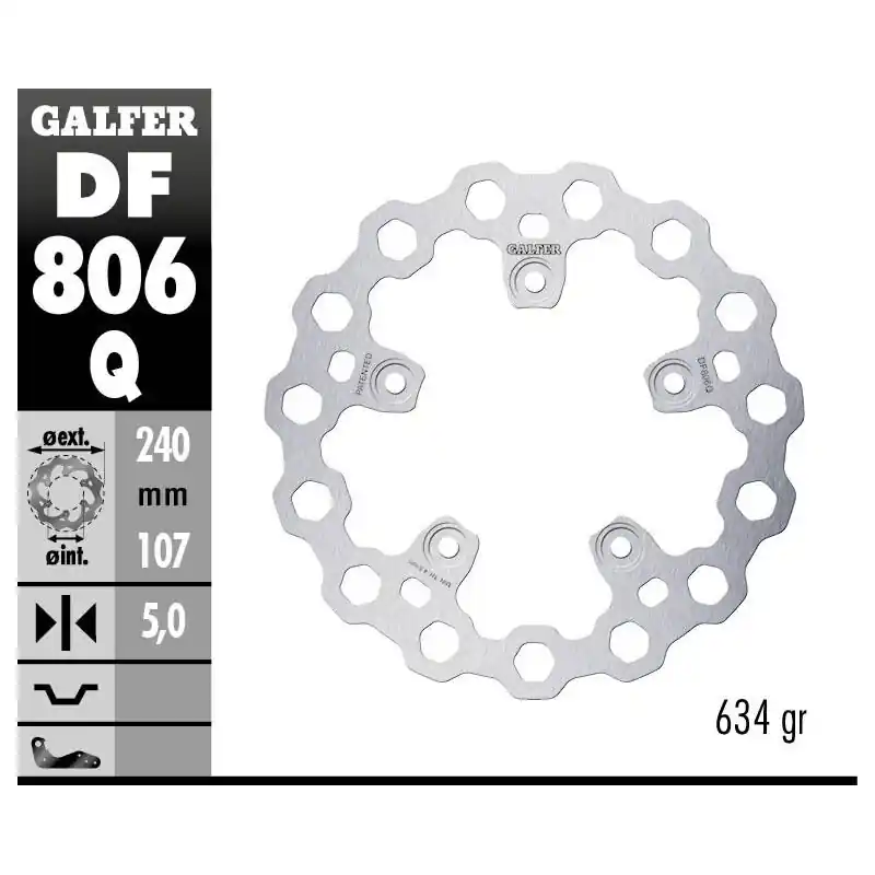 BRAKE DISC FIXED CUBIQ Acheter Direct