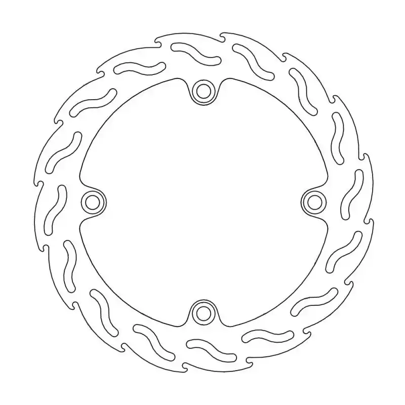 Prix Réduit BRAKE DISC FLAME REAR