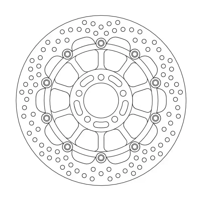 BRAKE DISC HALO FLOAT FT Meilleure Vente