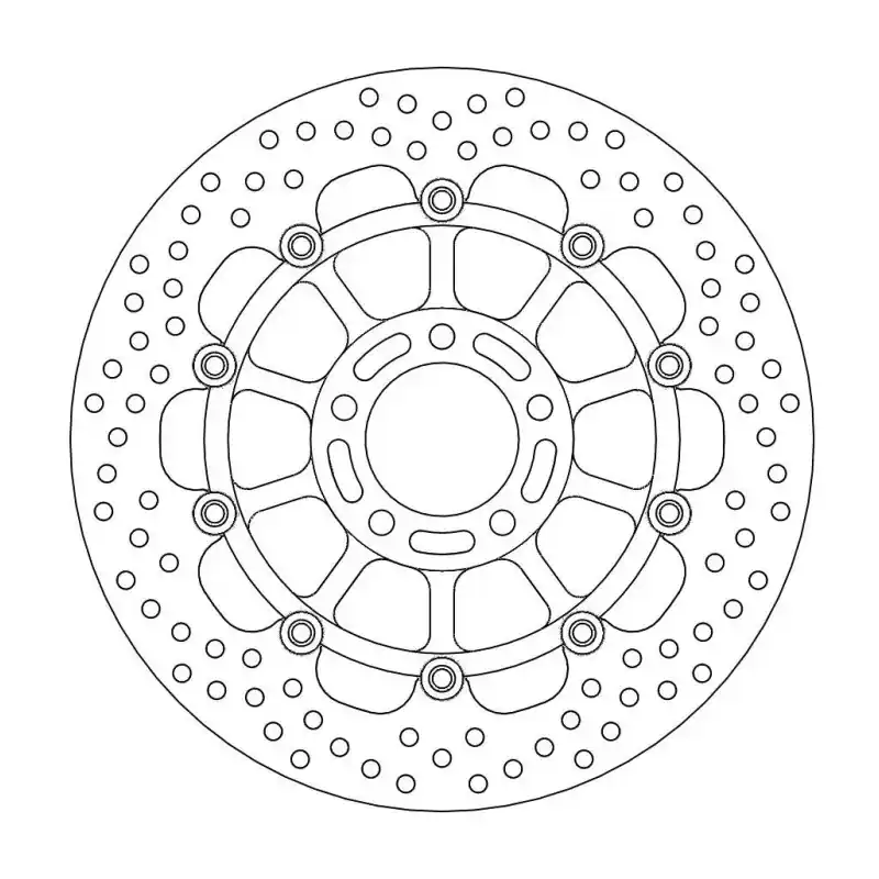 BRAKE DISC HALO FLOAT FT Solde