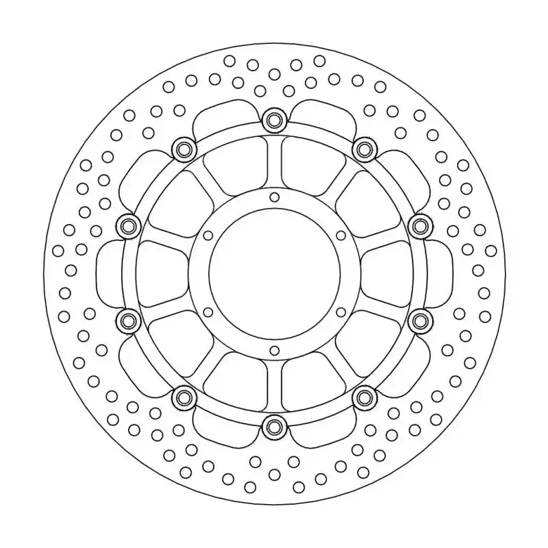 Promotion BRAKE DISC HALO FLOAT FT