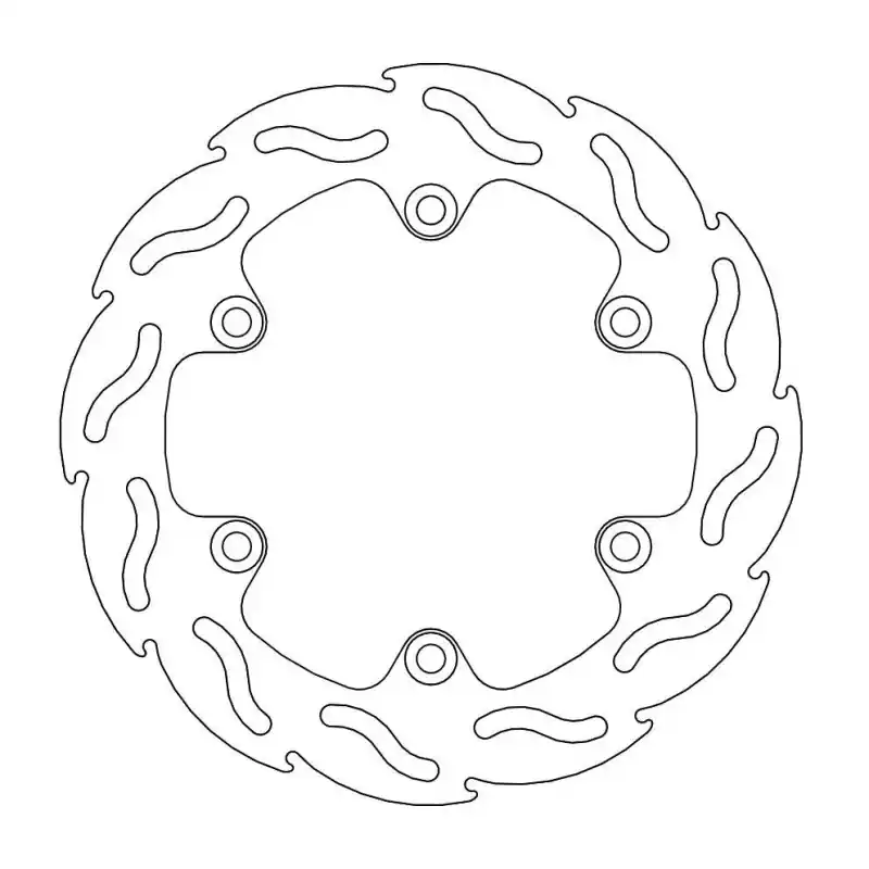 BRAKE DISC FLAME REAR Bon Plan