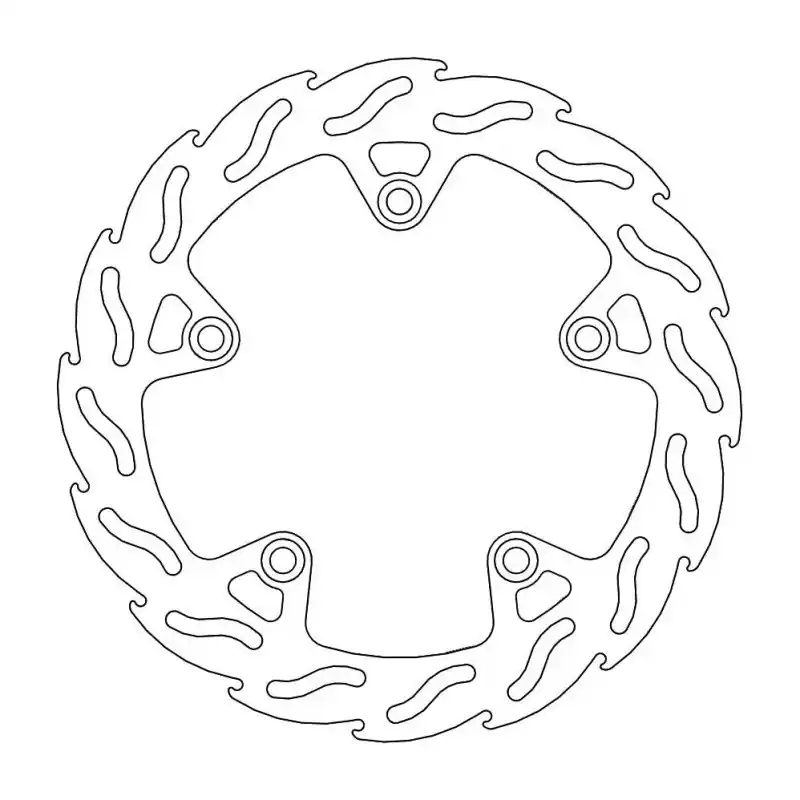 BRAKE DISC FLAME REAR Prix Choc