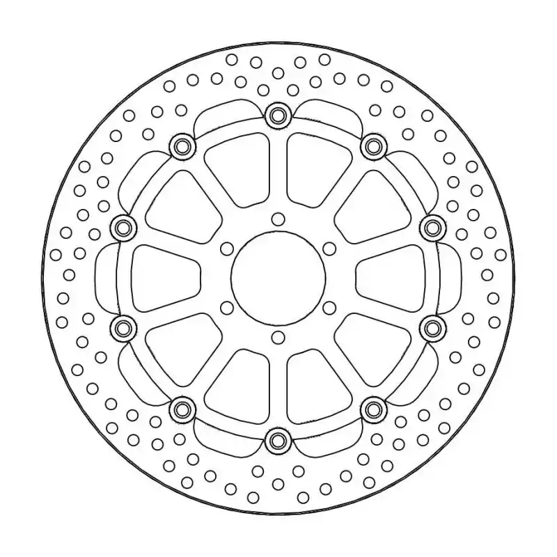 BRAKE DISC HALO FLOAT FT R Bon Marché