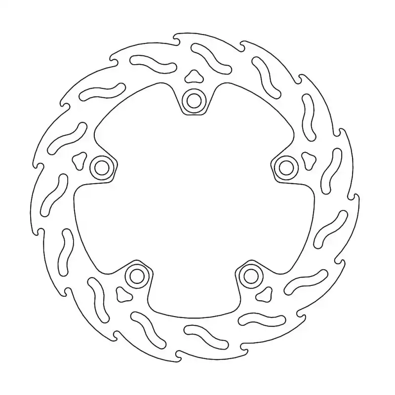 BRAKE DISC FLAME REAR Meilleur Choix