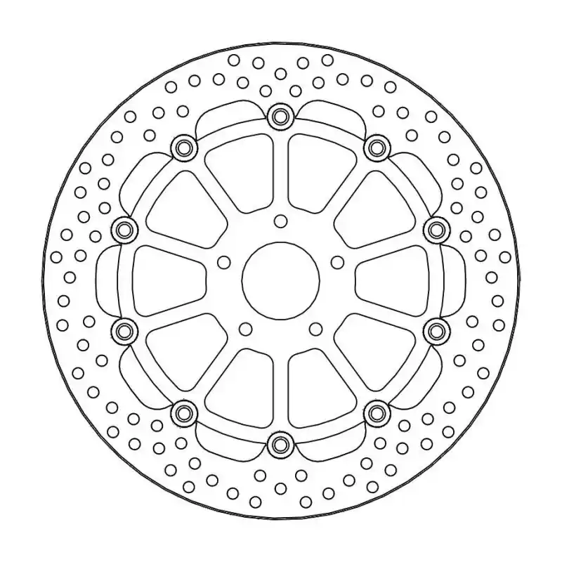 BRAKE DISC HALO FLOAT FT Meilleur Choix