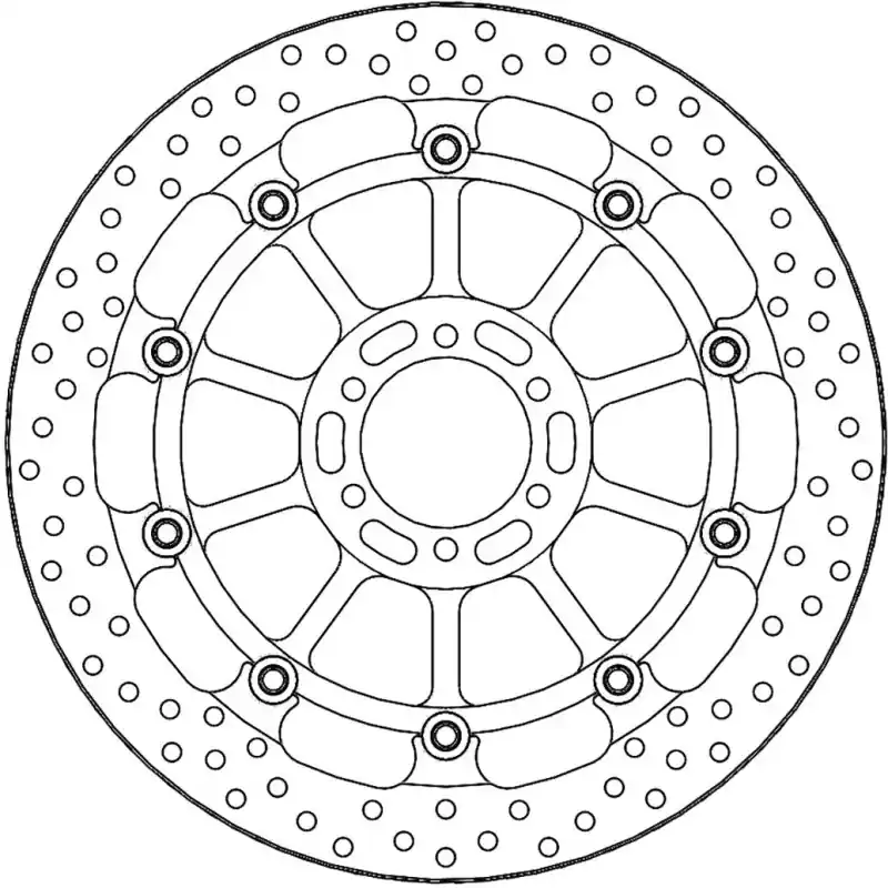 BRAKE DISC HALO T-FLOATER FT Jusqu&rsquo;à Épuisement Des Stocks