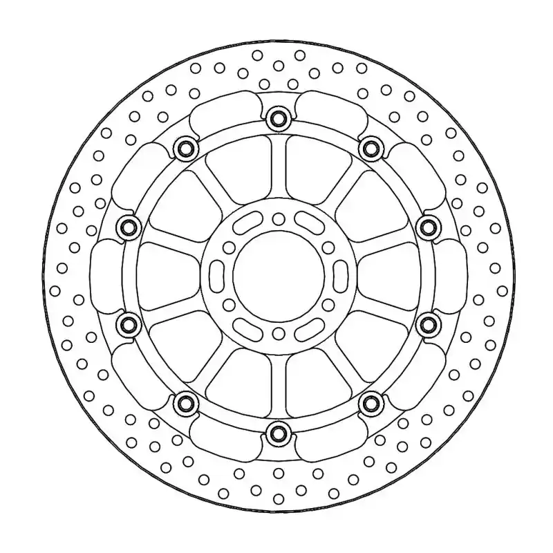 BRAKE DISC HALO T-FLOATER FT Nouvelle Collection