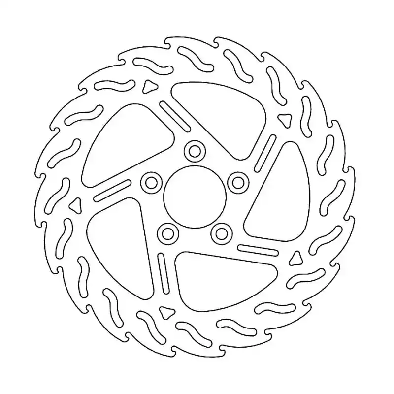 BRAKE DISC FIX FLAME FRONT R Commander Vite