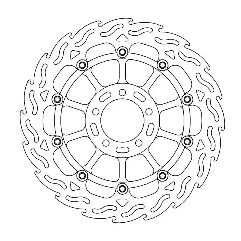 Expédié Aujourd&rsquo;hui BRAKE DISC FLAME RACING FT L