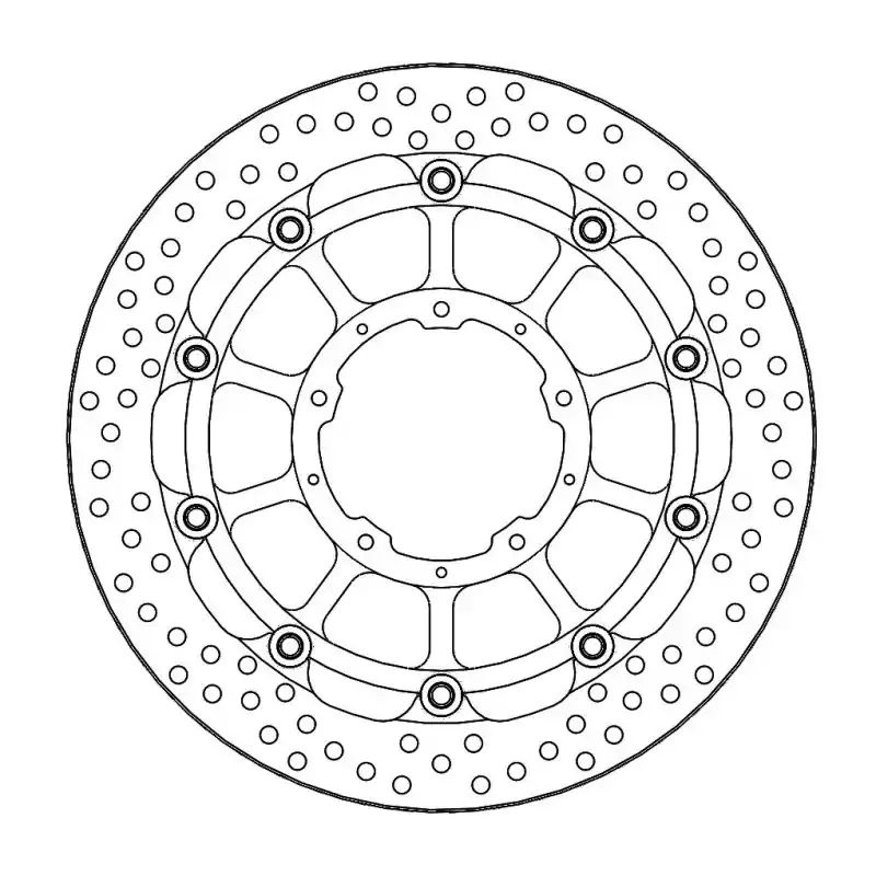 BRAKE DISC HALO T-FLOATER FT Offre Limitée