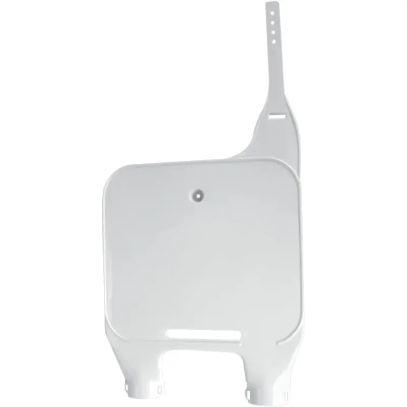 Commander Maintenant FRT PLATE KTM 89-92 WHT