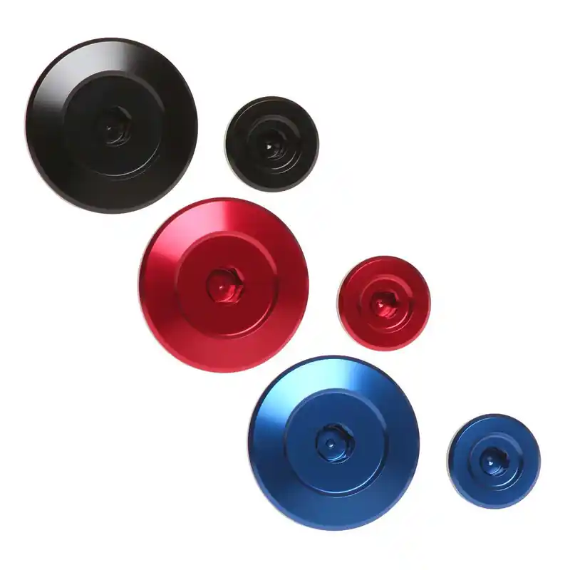 Pas Cher Jeu de bouchons de distribution de moteur RFX Pro (Bleu) – Pour Yamaha YZF25/YZF450