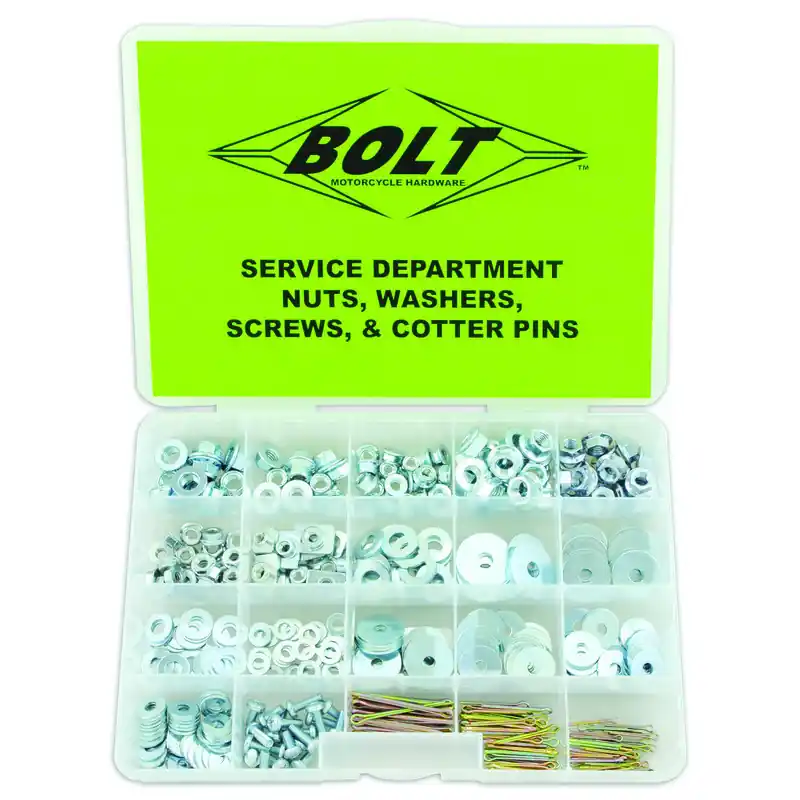 Coffret écrous, rondelles, vis, goupilles BOLT 422 pièces Commande En Gros